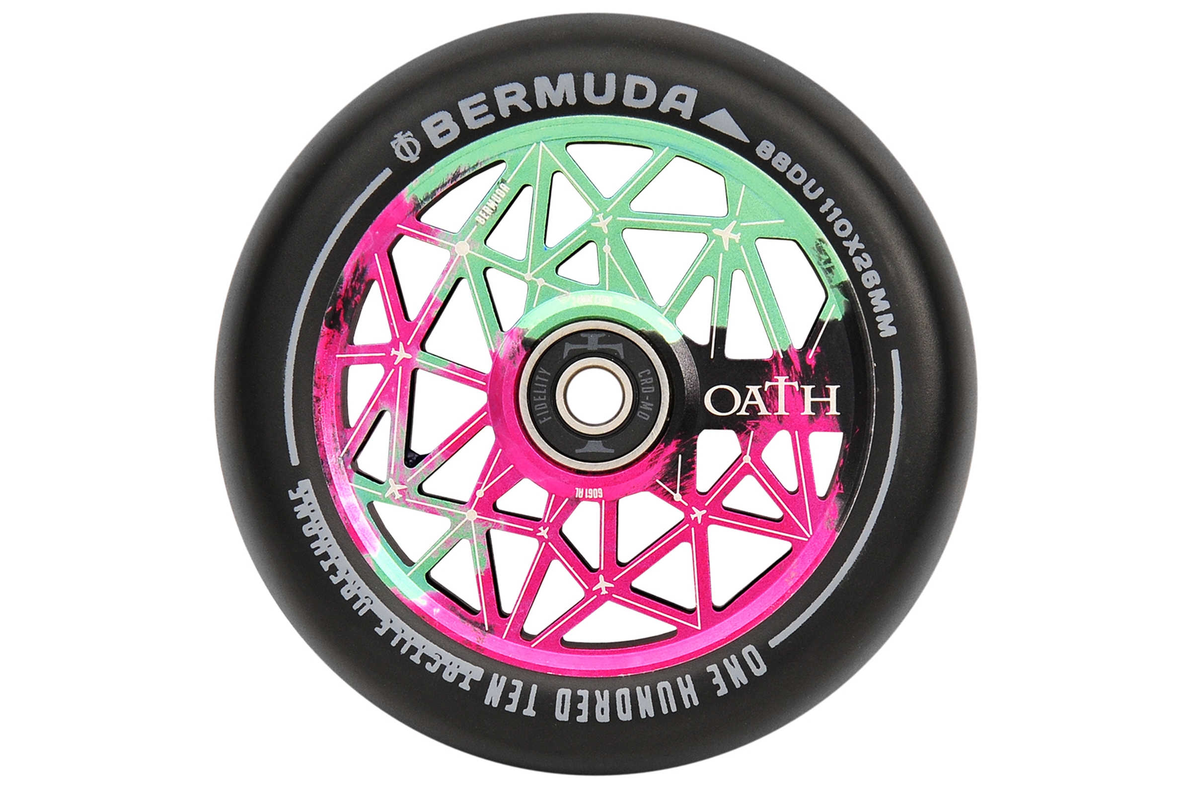Wheel Oath Bermuda 110 Green Pink Black